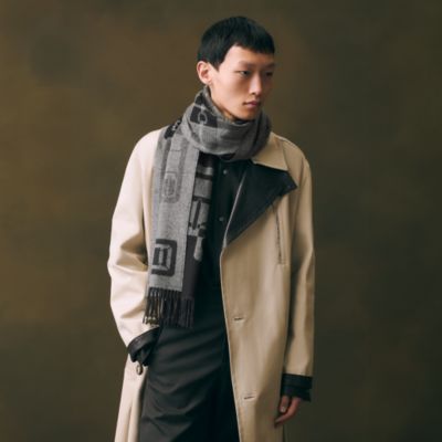 メンズ シルクマフラー＆カシミヤストール | Hermès - エルメス-公式サイト